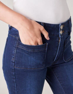 Juliette High Rise Jean Ocean Palm Wash -Spartina Store 497821d