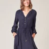 Catalina Dress Slate Blue