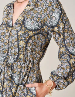 Catalina Dress Jones Hundred Paisley -Spartina Store 498439c