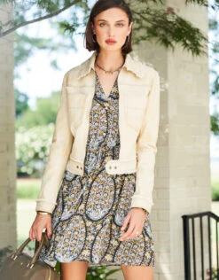 Catalina Dress Jones Hundred Paisley -Spartina Store 498439n