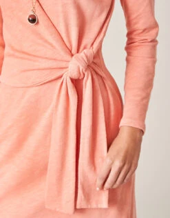 Deanna Wrap Dress Pink Clay 7 Deanna Wrap Dress Pink Clay -Spartina Store 498552c
