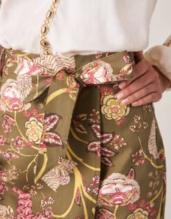 Linden Stretch Skirt Jones Hundred Olive -Spartina Store 498910c