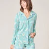 Pajama Top Lowcountry Fauna