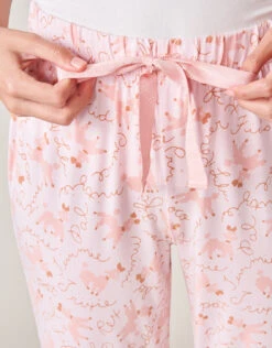 Pajama Pant Pink Poodles -Spartina Store 499696c