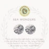 Sea La Vie Stud Earrings Sea Wonders/Sand Dollar