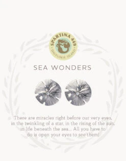 Sea La Vie Stud Earrings Sea Wonders/Sand Dollar