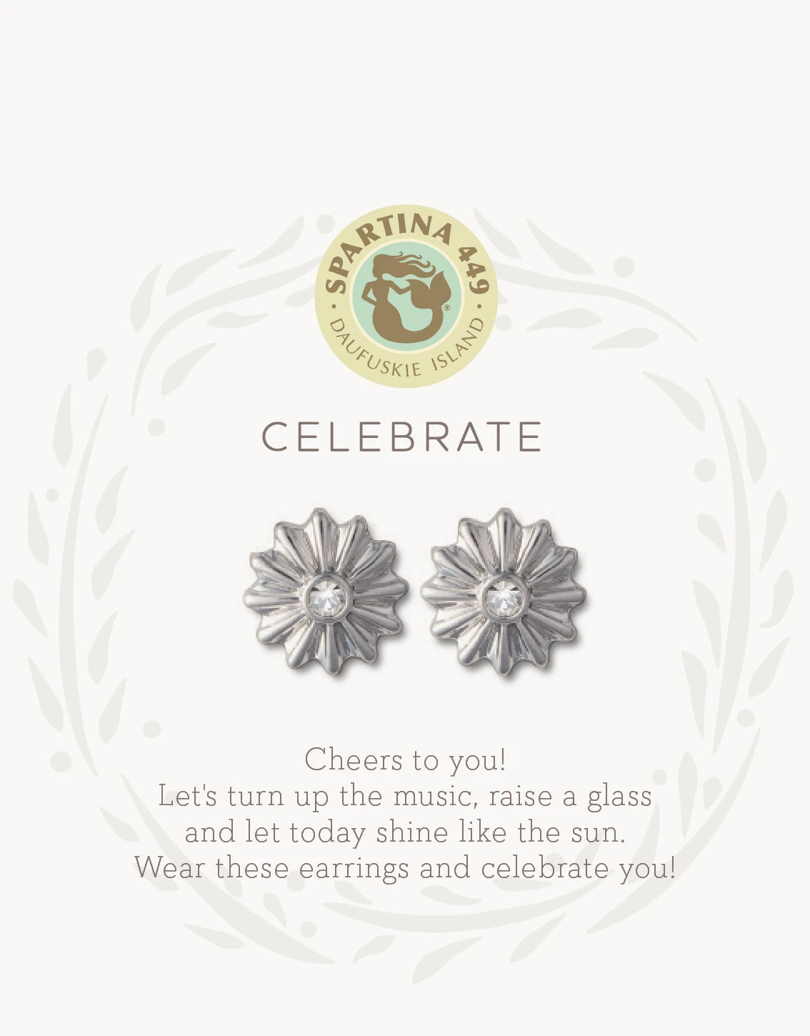 Sea La Vie Stud Earrings Celebrate/Sunburst 1 Sea La Vie Stud Earrings Celebrate/Sunburst