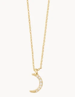 Sea La Vie Necklace Guiding Light/Crescent -Spartina Store 501828b