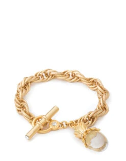 Pineapple Bauble Toggle Bracelet