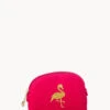 Pink Cosmetic Case Small Flamingo