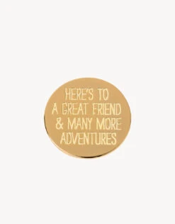 Classic Locket Note Here's To A Great Friend