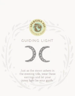 Sea La Vie Stud Earrings Guiding Light/Crescent