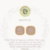 Sea La Vie Druzy Stud Earrings Breathe/Cream Druzy