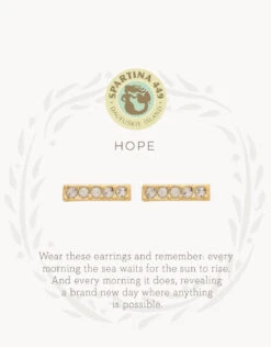 Sea La Vie Stud Earrings Hope/Horizon -Spartina Store 512596