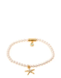 Twinkle Stretch Bracelet Cream/Starfish