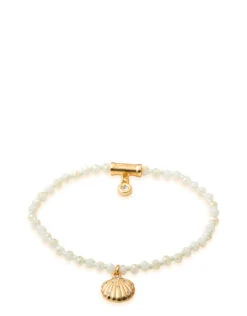 Twinkle Stretch Bracelet Light Mint/Shell