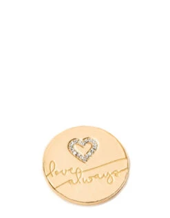 Classic Locket Note Gem Love Always