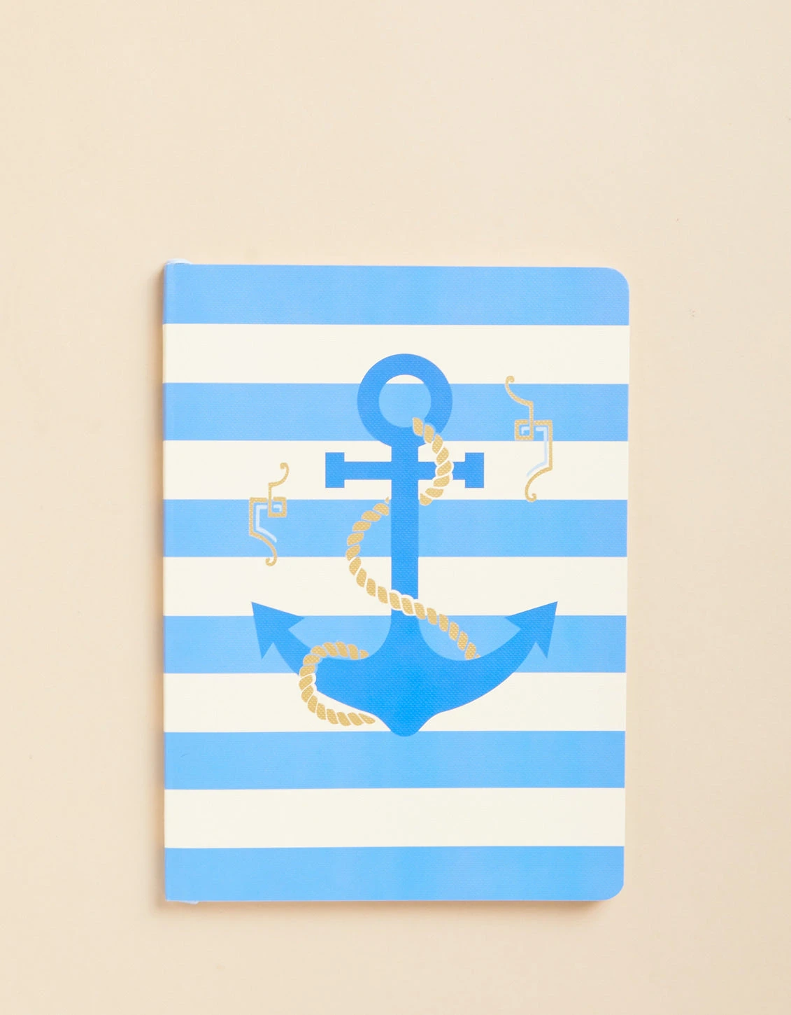 Ruled Journal Anchor Stripe 8.5x6 1 Ruled Journal Anchor Stripe 8.5x6