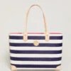 Tote Bag Navy Stripe