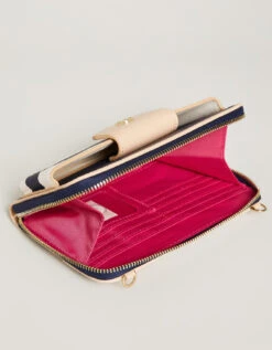 Multi Phone Crossbody Navy Stripe -Spartina Store 655866c