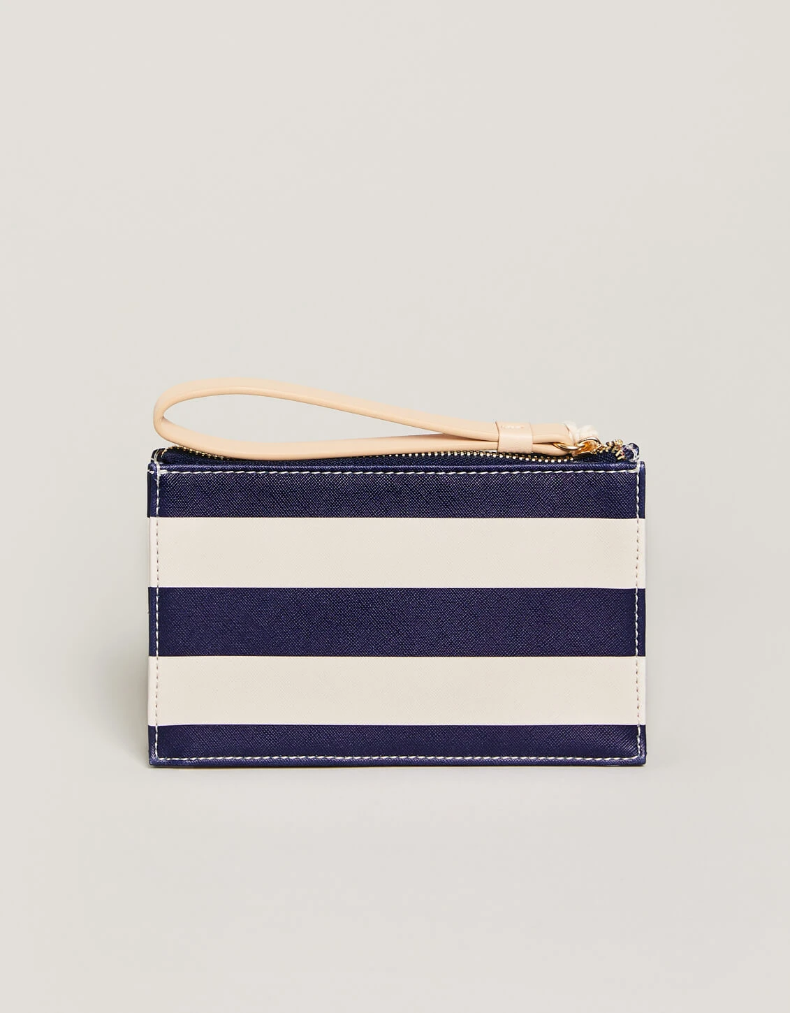 Emmy Wristlet Navy Stripe 3 Emmy Wristlet Navy Stripe - Image 3