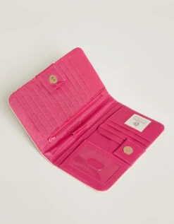 Snap Wallet Navy Stripe -Spartina Store 655880c