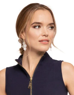 Sweetspire Chandelier Earrings Pearlescent -Spartina Store 656825o