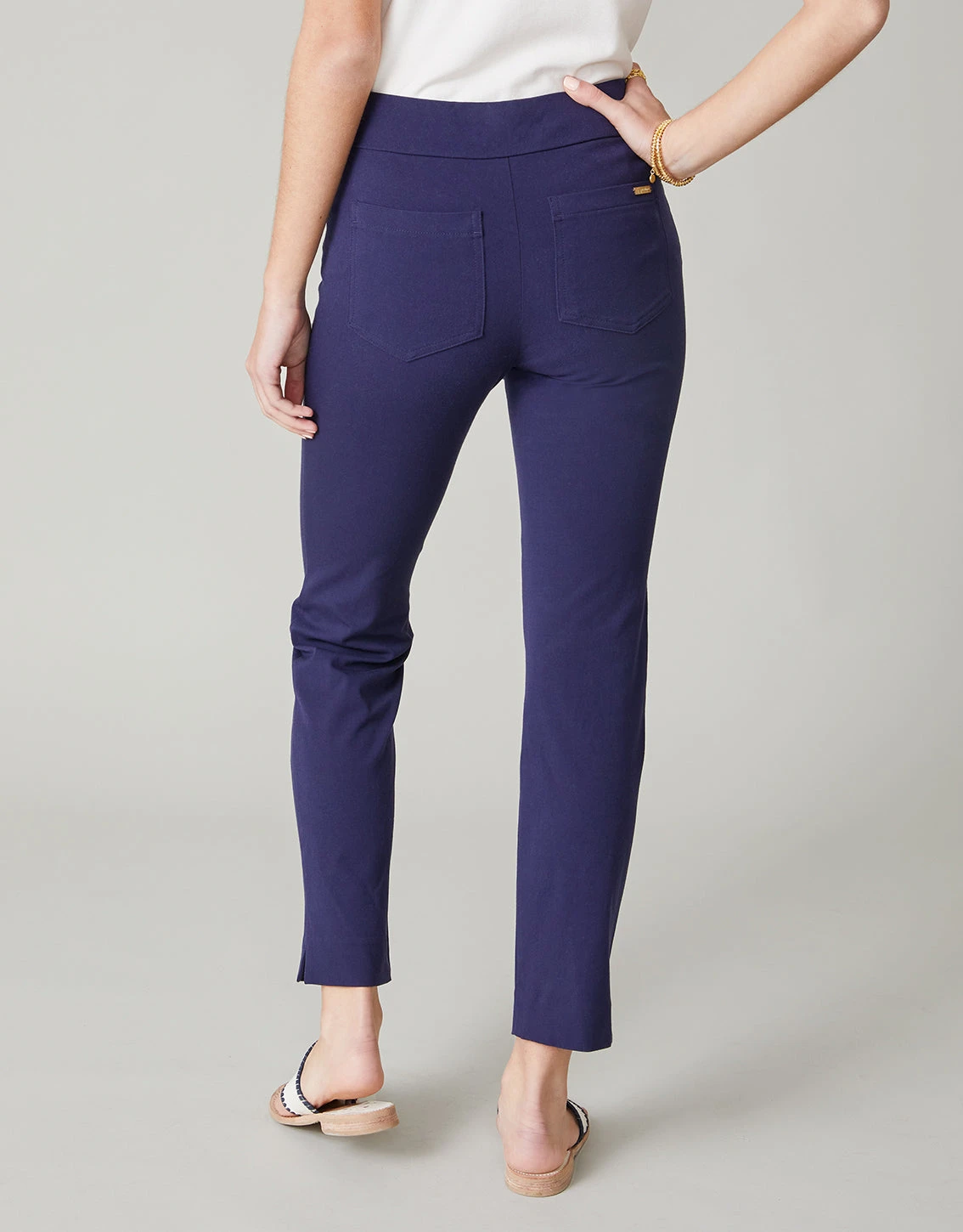 Maren Pull-On Pant Navy 2 Maren Pull-On Pant Navy - Image 2
