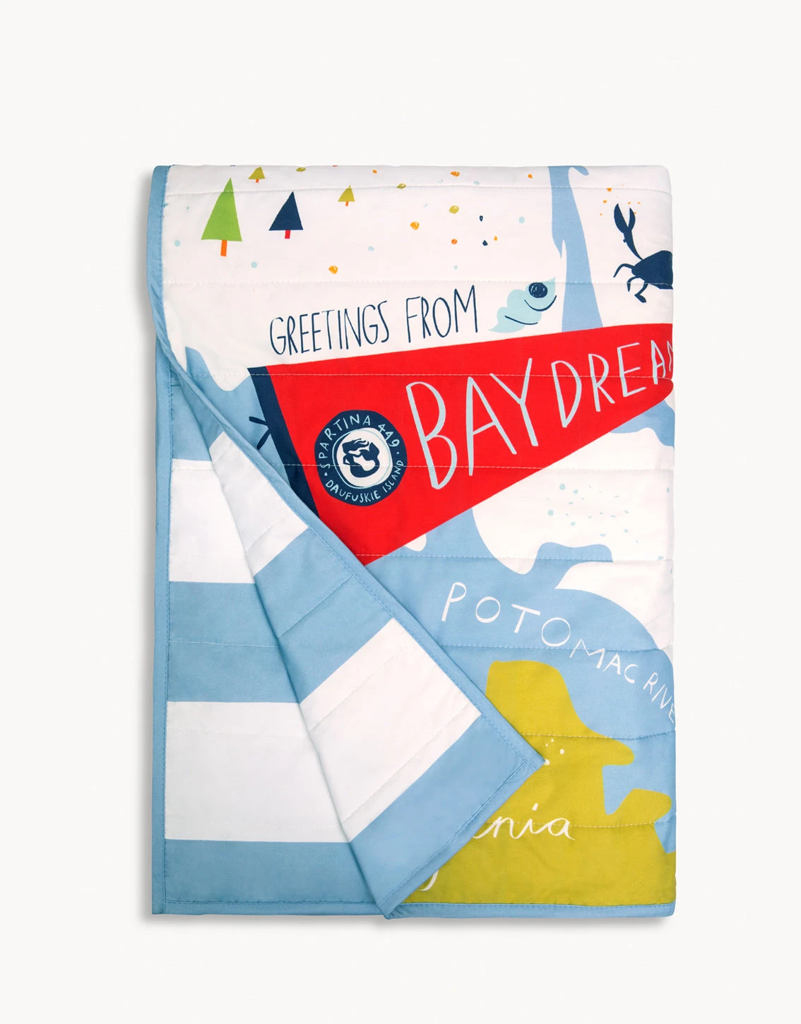 Bay Dreams Quilted Throw 1 Bay Dreams Quilted Throw