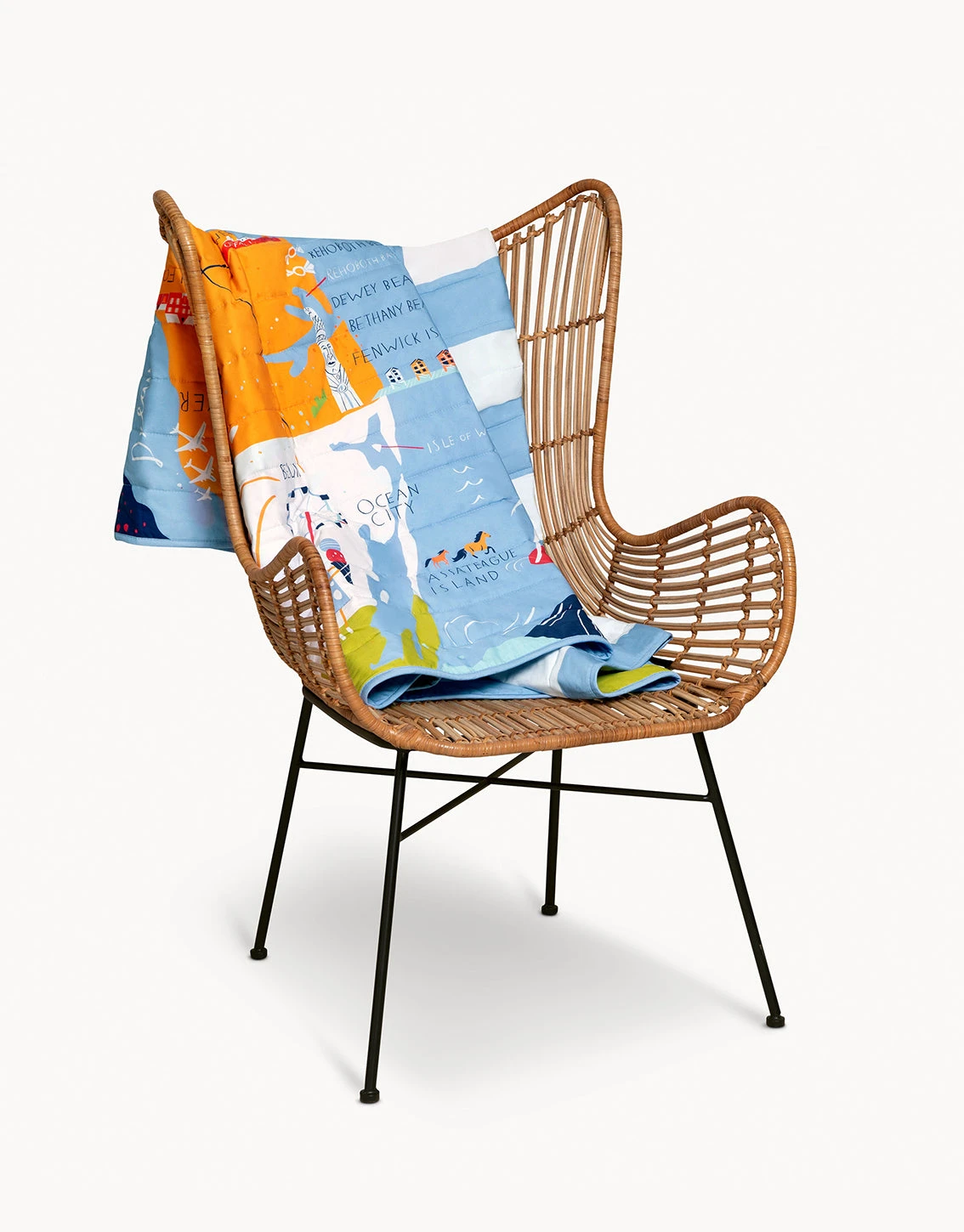 Bay Dreams Quilted Throw 4 Bay Dreams Quilted Throw - Image 4