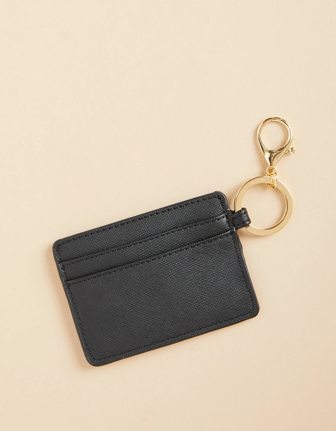 Black Key Chain Card Holder 2 Black Key Chain Card Holder - Image 2