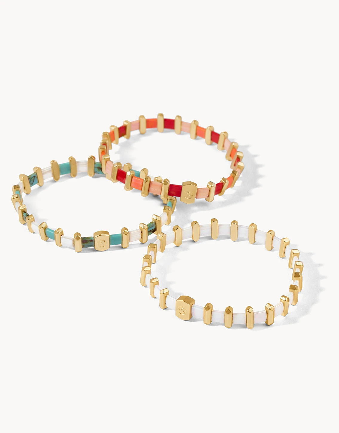 Beach Tila Stretch Bracelet 1 Beach Tila Stretch Bracelet