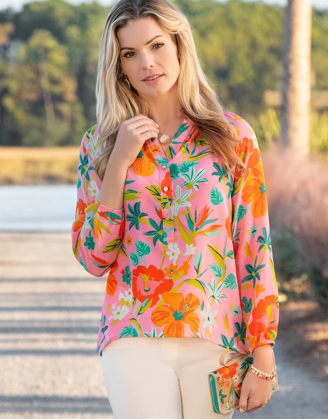 Beach Tila Stretch Bracelet 5 Beach Tila Stretch Bracelet - Image 5