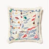 Embroidered Pillow Down The Shore