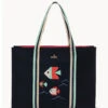 Fish Carry All Tote Navy