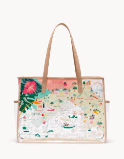 Clear Beach Tote Florida -Spartina Store 667180c