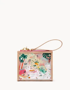 Clear Beach Wristlet Florida
