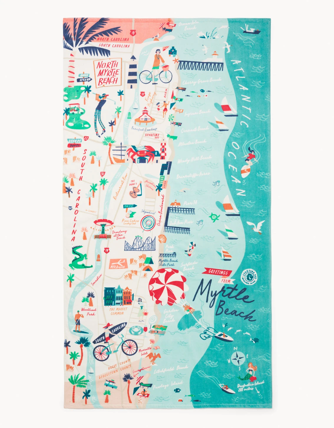 Beach Towel Myrtle Beach 1 Beach Towel Myrtle Beach