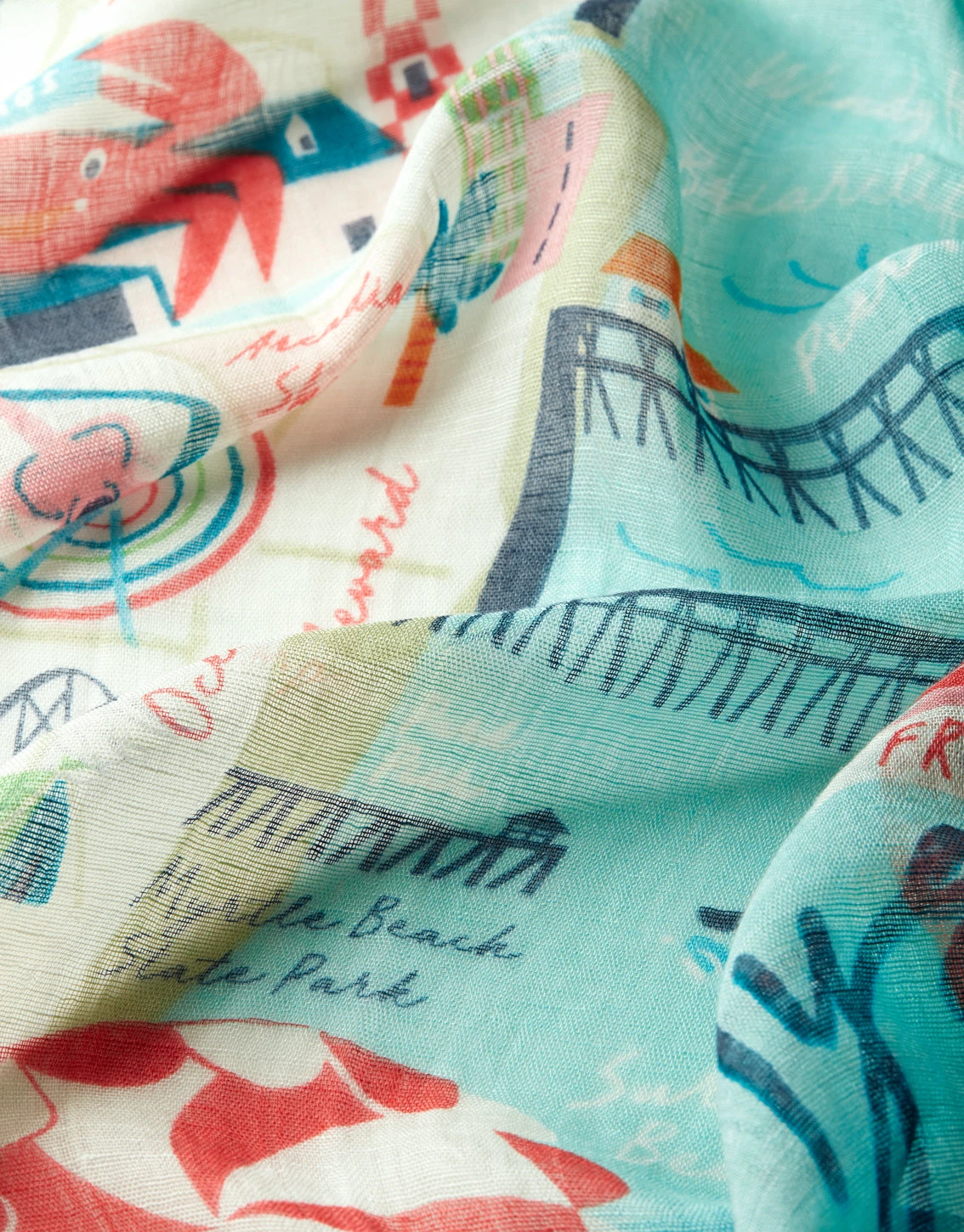 Square Scarf Myrtle Beach 2 Square Scarf Myrtle Beach - Image 2