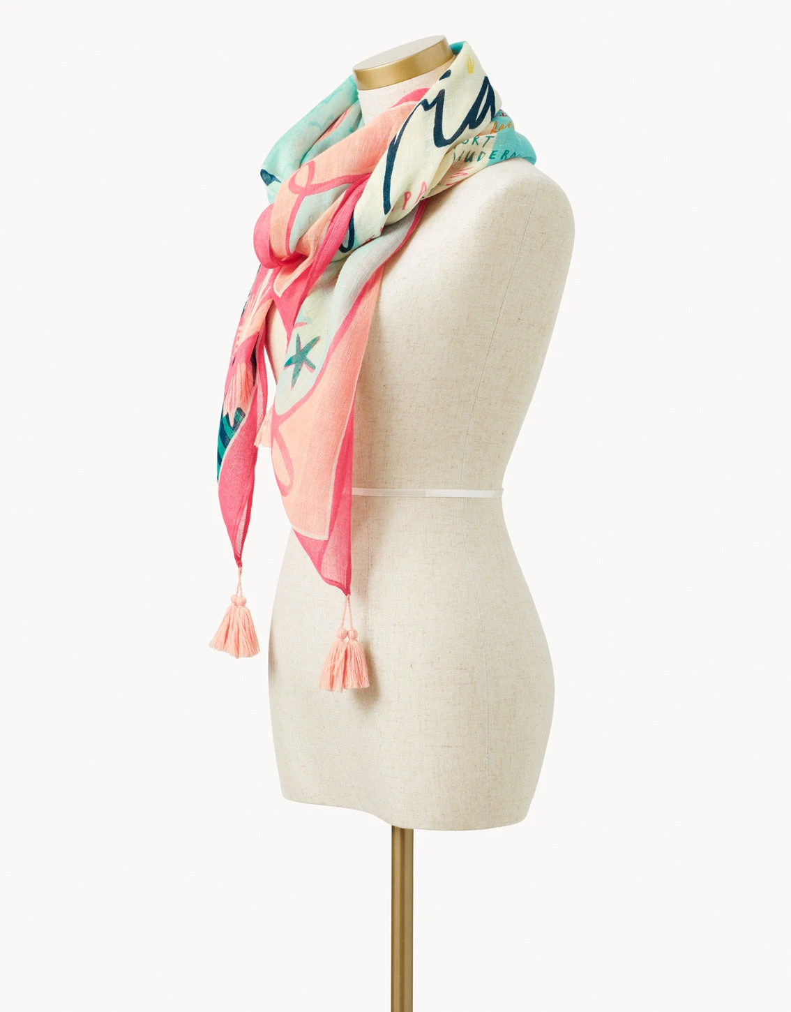 Square Scarf Florida 2 Square Scarf Florida - Image 2