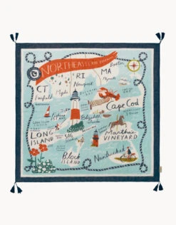 Northeastern Harbors Scarf
