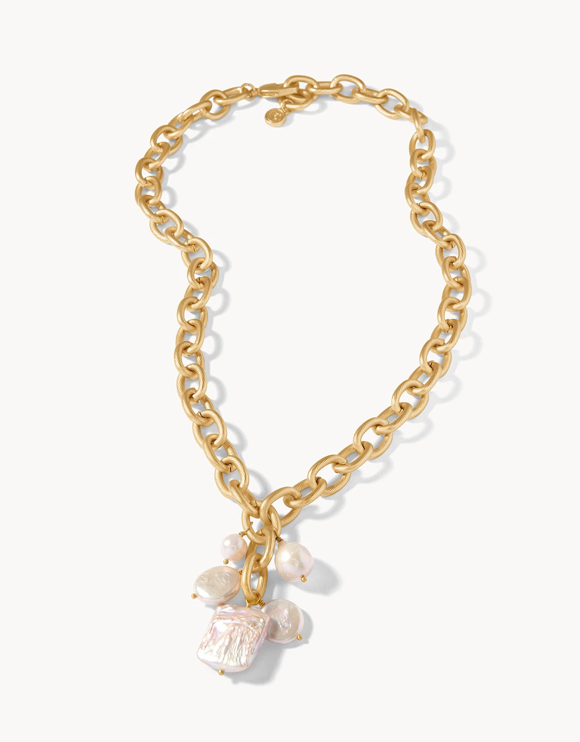Diana Necklace Gold/Pearl 1 Diana Necklace Gold/Pearl