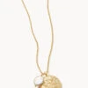 Floret Necklace Gold/Pearl
