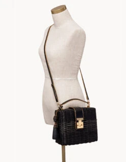 Rattan Box Bag Black 5 Rattan Box Bag Black -Spartina Store 673730d