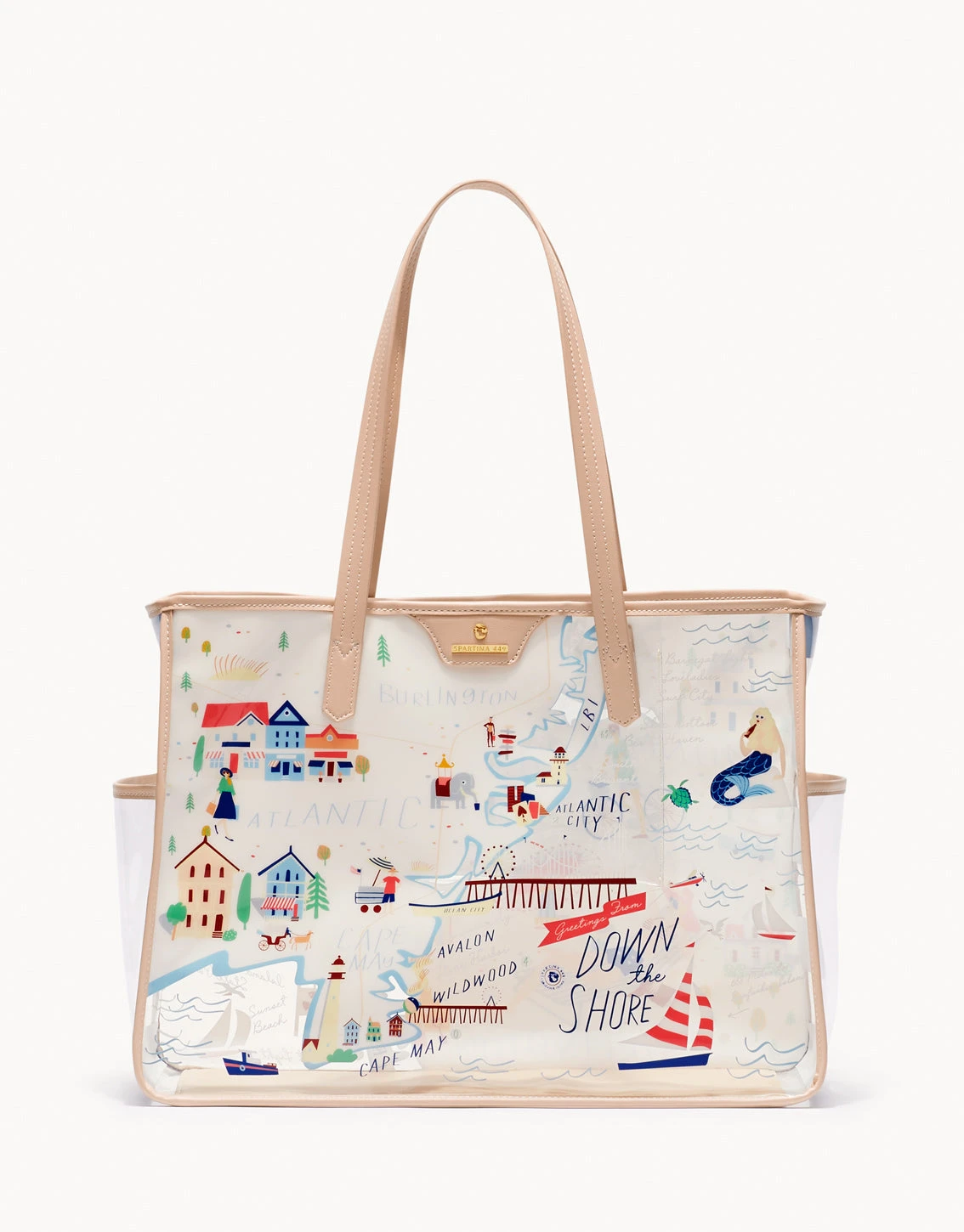 Clear Beach Tote Down The Shore 1 Clear Beach Tote Down The Shore
