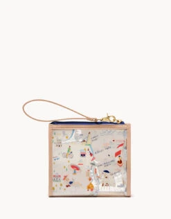 Clear Beach Wristlet Down The Shore -Spartina Store 675819c