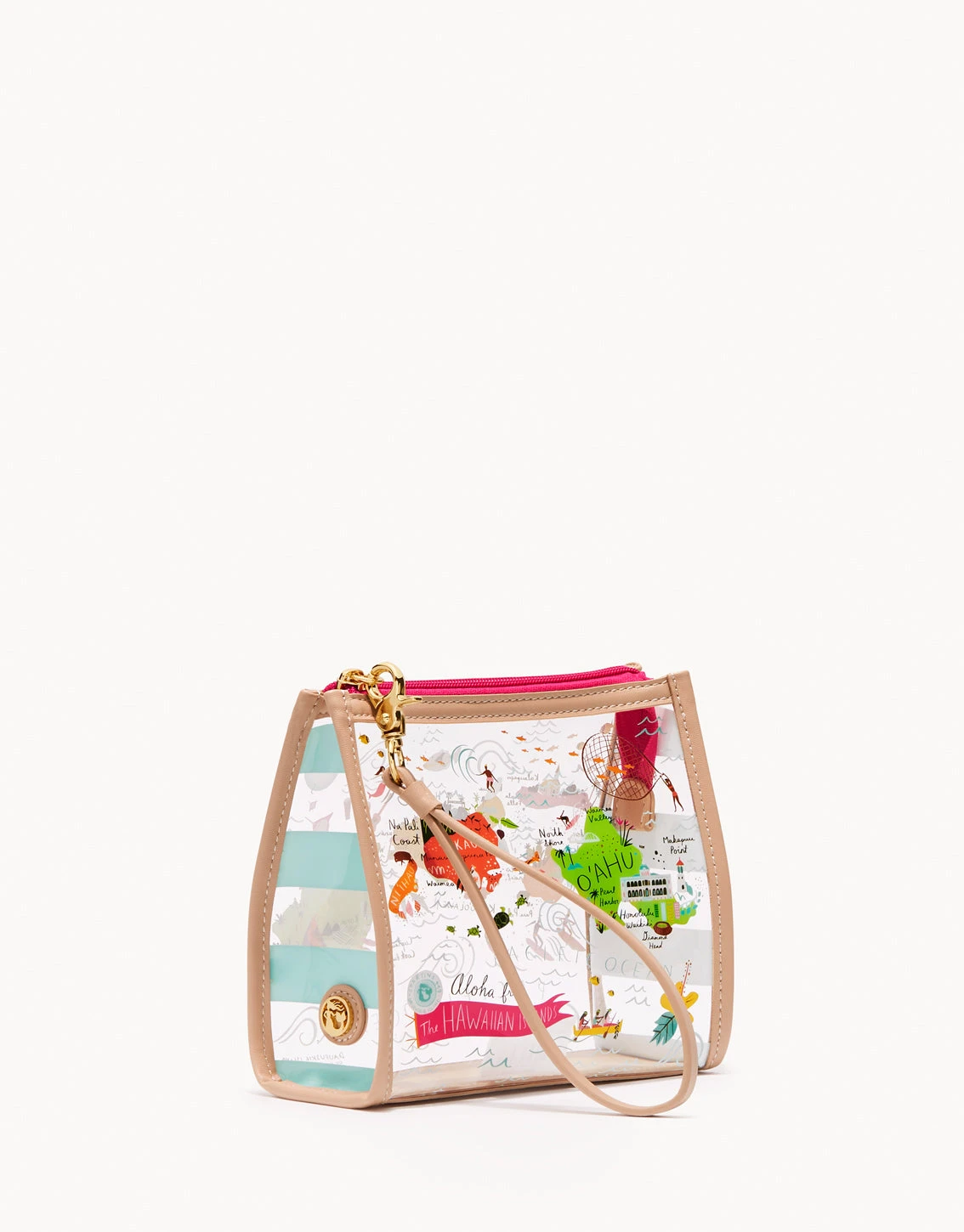Clear Beach Wristlet Hawaiian Islands 2 Clear Beach Wristlet Hawaiian Islands - Image 2