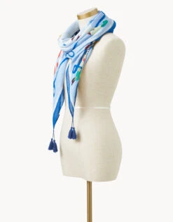 Square Scarf Down The Shore