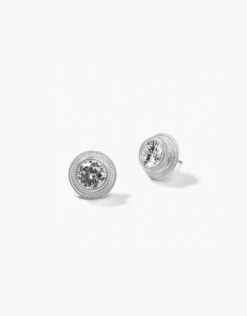 Sparkle Stud Earrings Crystal