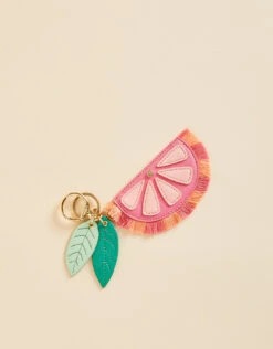 Pink Lemonade Icon Keychain